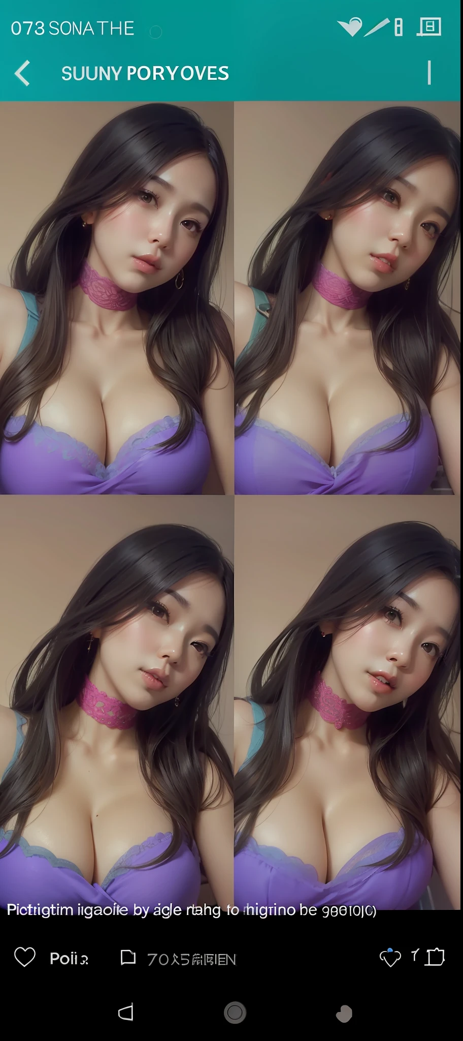 beautiful female k-pop idol, gigantic breasts, huge cleavage, her face is visible, close-up portrait, shot on sony a1, 85mm F/1. 4 ISO 100, medium format, 45 megapixel, studio lighting, softbox, high shutter speed flash photography, award-winning photograph with golden ratio composition, look at viewer