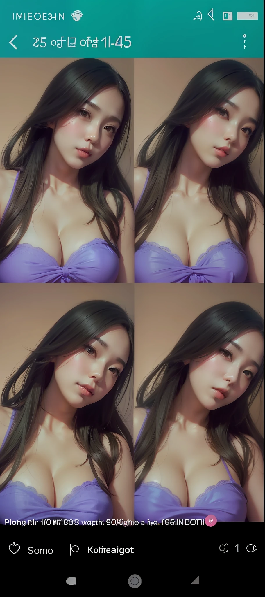 beautiful female k-pop idol, gigantic breasts, huge cleavage, her face is visible, close-up portrait, shot on sony a1, 85mm F/1. 4 ISO 100, medium format, 45 megapixel, studio lighting, softbox, high shutter speed flash photography, award-winning photograph with golden ratio composition, look at viewer