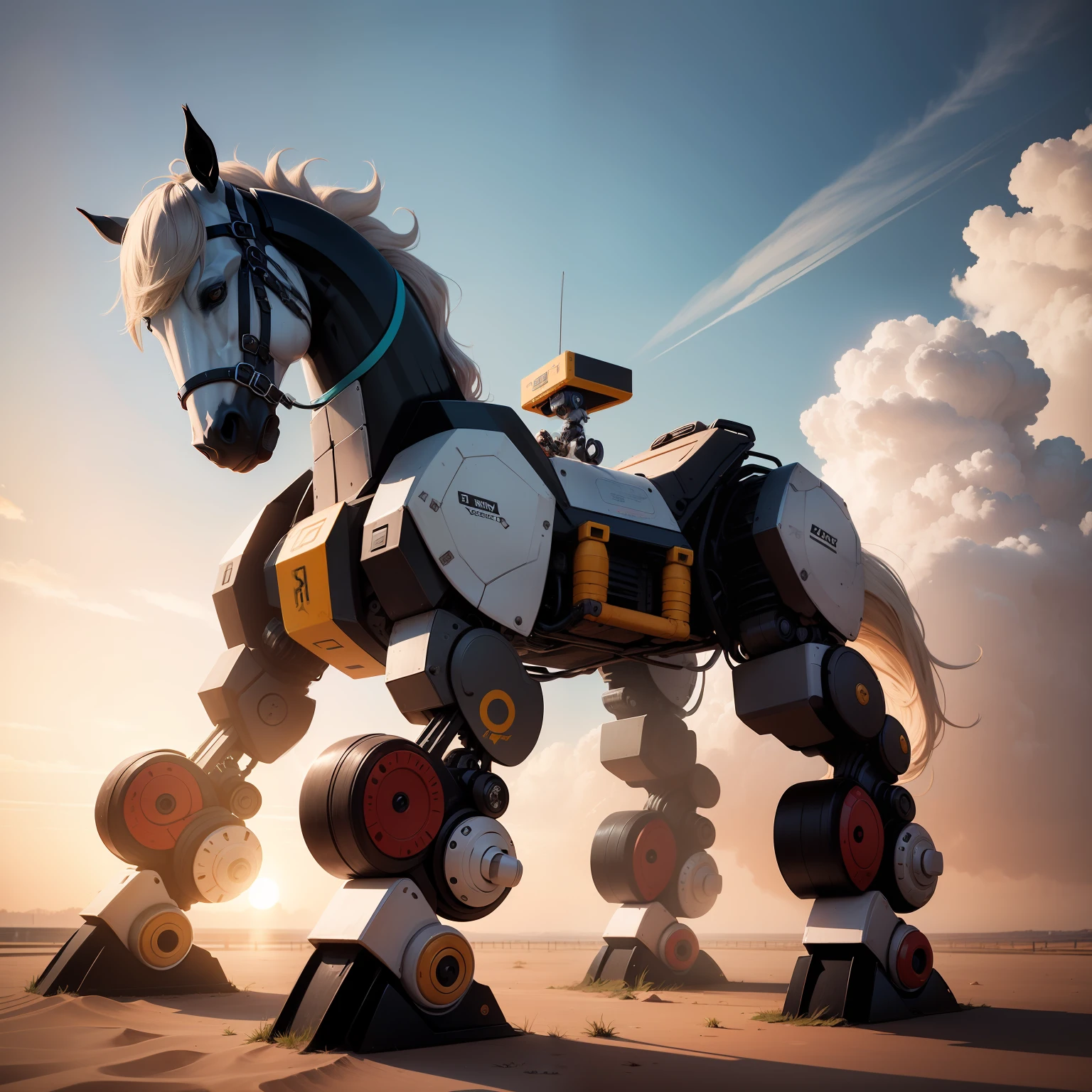 Horse Transform robot