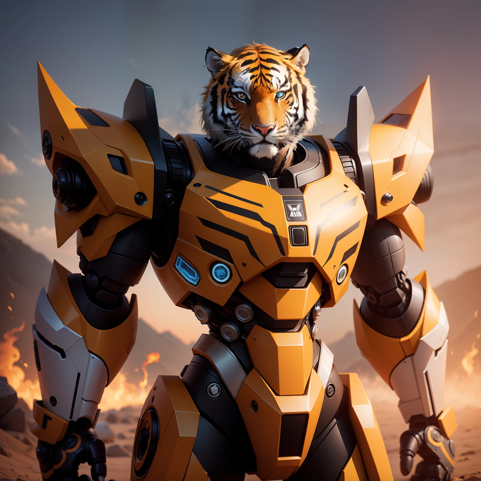 Tiger Transform robot