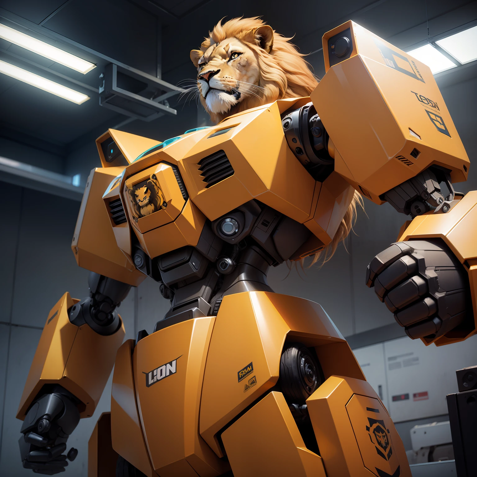 Lion Transform robot