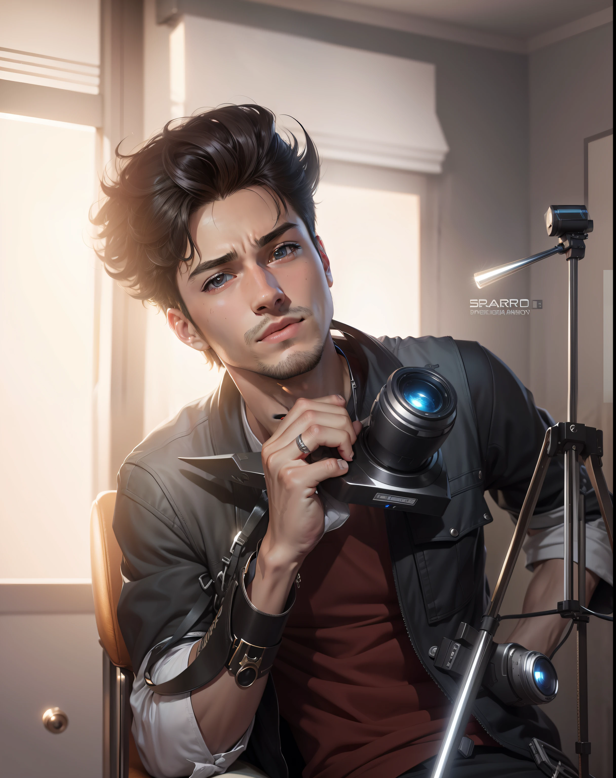Anime,smartboy,8k,realistic face
