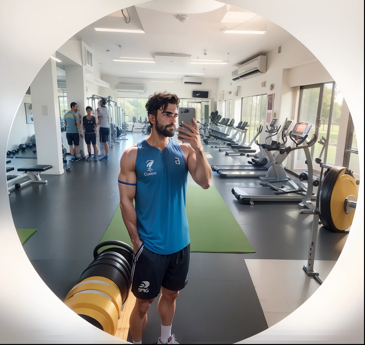 Gym person , cricketer