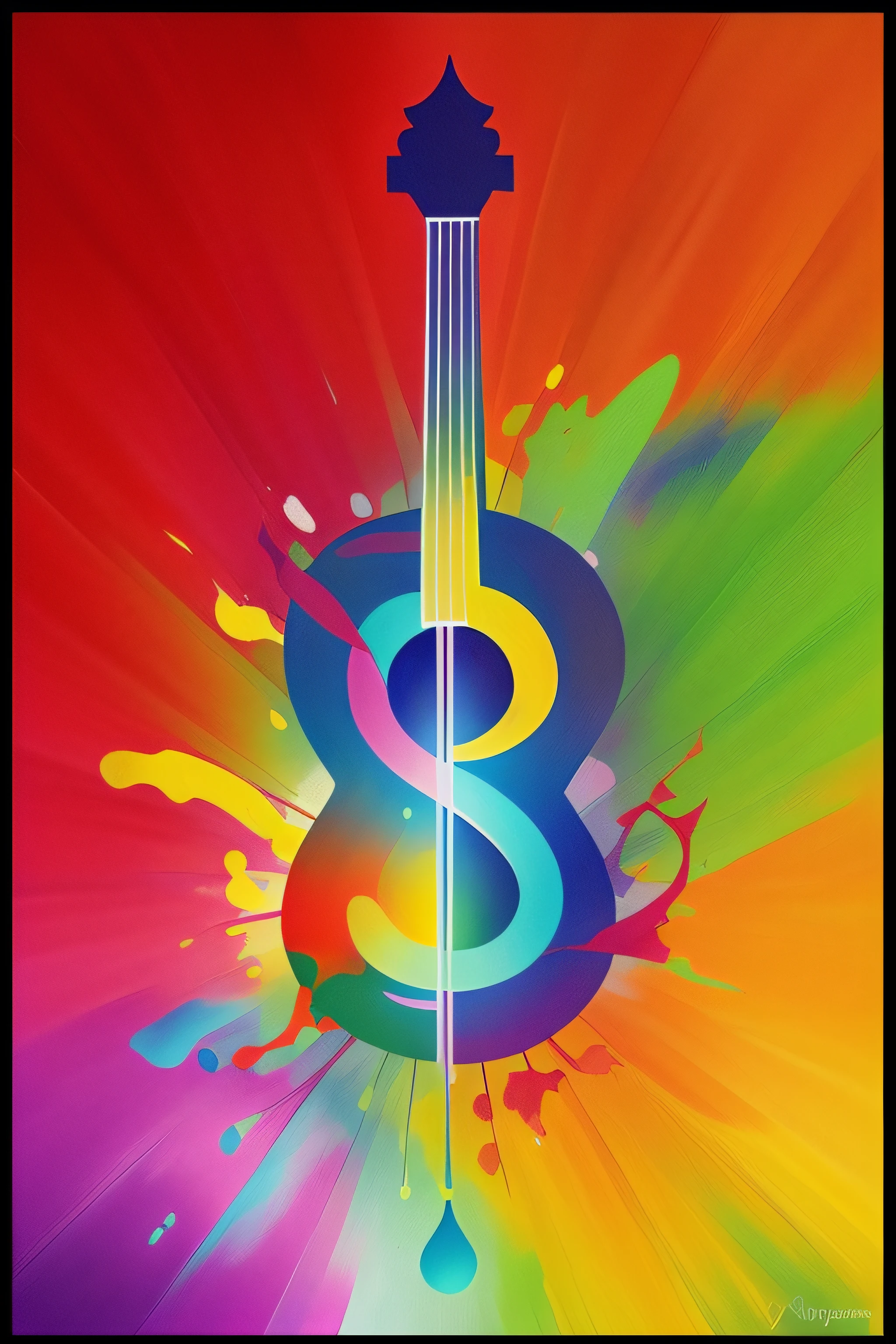 musical note,Luminous design,pastelcolor,Ink drops,Autumn lights,Dripping paint,oil painted,Abstract beauty,Heavy strokes