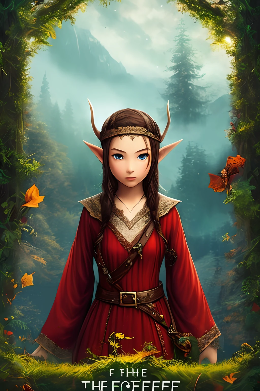 ln the forest，the elf