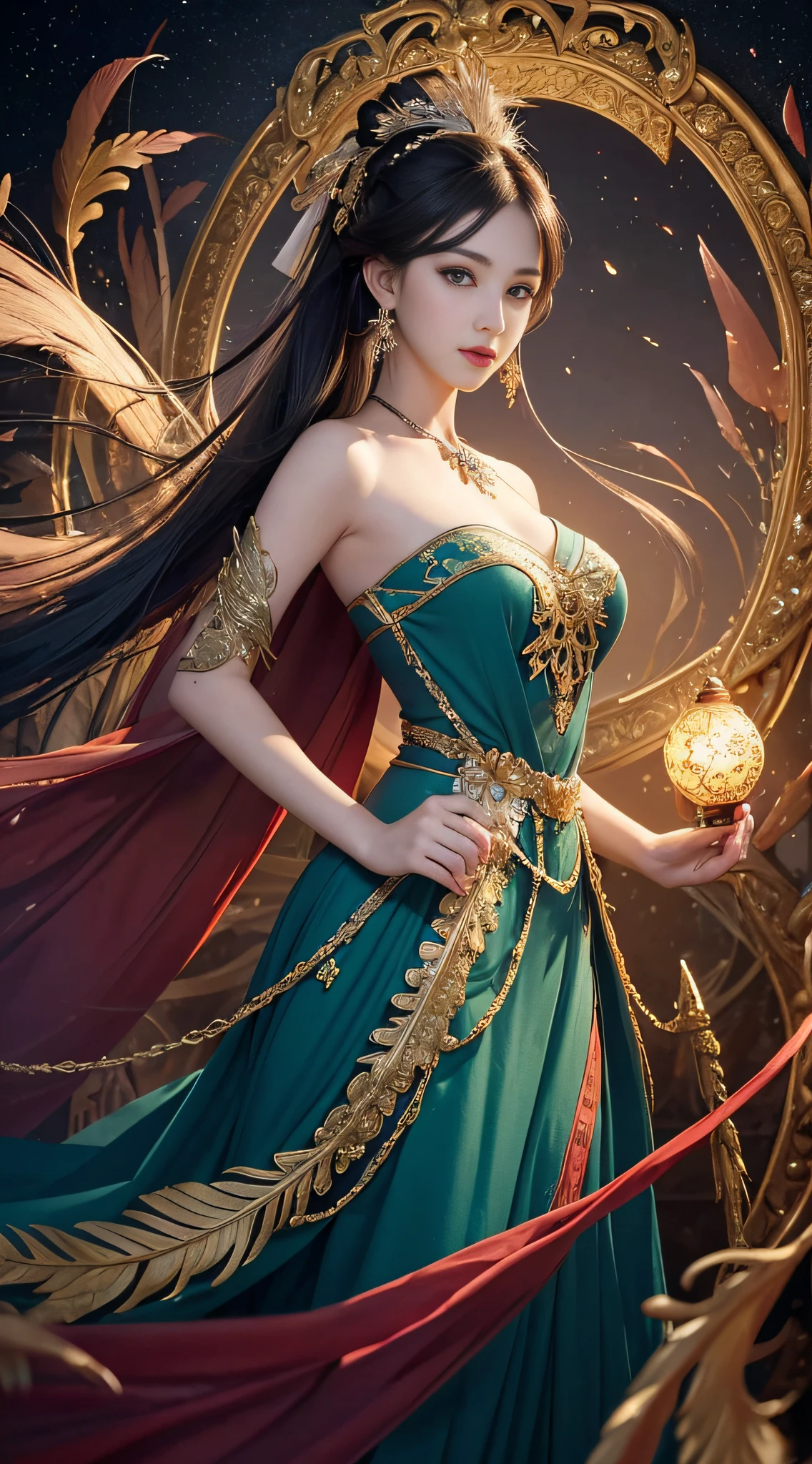 Er Jie, a girl with a smooth and dynamic posture, wearing a loose and flowing pink dress, with a mysterious expression and curly black pink hair, [Zhang Ziyi|Aishwarya Rai], bold and colorful abstract art in a modern and abstract environment, blurred background, bright lights, official art, Unity 8k wallpaper, (zentangle, mandala, tangled, tangled), intricate clothes, mid-style (whole body, from all directions, masterpiece, top quality, best quality, official art, Beauty and aesthetics: 1.2), very detailed, (fractal art: 1.1), (color: 1.1) (flowers: 1.3), highest detail, (zentangle: 1.2), (dynamic pose), (abstract background: 1.3), (shiny skin), (multiple colors: 1.4), (feathers: 1.5), dynamic angle, most beautiful chaotic forms, elegant, fauvist design, bright colors, romanticism, dark style beautiful princess of the underworld spooky bad smile complex tattoos Anime 3D Art Style 3D Dark Night Deep Black Sky Horror ((Cold Complex Skull Accessories )) (Guvez style artwork) ((Black Chinese-style underground palace with huge complex structure in background)) Leica lens Depth of field (Masterpiece, top quality, best quality, official art, Beauty and Aesthetics: 1.2), (1girl: 1.3), (Fractal Art: 1.3) (Masterpiece, Top Quality, Best Quality, Official Art, Beauty and Aesthetics: 1.2), (1girl), Extreme Detail, Colorful, Highest Detail, Official Art, Unified 8k Wallpaper, Ultra Detailed, Beautiful and Aesthetic, Beautiful, Masterpiece, Best Quality, (Zentangle, Mandala, Tangled, Entangle), Holy Light, Gold Leaf, Gold Foil Art, Glitter Drawing, PerfectNwsjMajic M Desfi masterpiece, the best quality, hair becomes fire, hair is on fire, fantasy, (Ray: 1.05), Orange Light Particles, Landscape, Fire, Beautiful and Detailed Explosion, Beautiful Detailed Glow, Flame Burning Around, Flame Burning Around, Fire Feather, Burning, (Burning Forest: 1.34), (Bare Trees: 1.05), Ash, (Red Sun: 1.05), (Flame Around Character: 1.1), Solo, Crazy Smile, (Detail: 1.05), High Resolution Illustration, Radiant Skin, Colorful, (Ultra Fine: 1.1), (Illustration: 1.05), (Detail Light: 1.05), (Extremely Delicate Beauty: 1.1), Beautiful Detail Girl, Depth of Field, white_long_hair, orange_eyes, eyelashes, dark eyelashes, eyeliner, soft glowing eyes, (masterpiece, top quality, best quality, official art, beauty and aesthetics: 1.2), (1girl: 1.3), very detailed, (fractal art: 1.1), (color: 1.1) (flowers: 1.3), most detailed, (zentangle: 1.2), (dynamic pose), ( abstract background:1.3), (shiny skin), (many colors:1.4), ,(earrings), (feathers:1.5), (flamethrower:1.3), red background, phoenix skirt, (masterpiece, top quality, best quality, official art, Beauty and Aesthetics: 1.2), (1girl: 1.3), (fractal art: 1.3), Masterpiece, (Best quality: 1.2), (Ultra Fine: 1.2), Illustration, (Extremely delicate and beautiful: 1.2), Cinematic angle, floating, (Beautiful detail eyes: 1.1), (Detail light: 1.1), Cinematic lighting, exquisite sky, woman, white hair, blue eyes, (high ponytail: 1.1), cape, glowing eyes, (moon: 1.2), (moonlight: 1.1), starry sky, (light particles: 1.1), fog, snow painting, sketching, blooming,anime girl in white dress with flowing hair and stars, Guvez style artwork, fantasy art style, beautiful digital artwork, beautiful character painting, Yang J, beautiful digital illustration, stunning digital illustration, 8k high quality detail art, li song, guvitz, digital fantasy art), beautiful fantasy art, trending on cgstation, (masterpiece, top quality, best, official art, beautiful and aesthetic, Long exposure: 1.2), smooth movement, charming pattern, 1 girl, (long skirt with sleeves: 1.3), upper body close-up, no shoulders, chinese girl, blush, black lob hair, portrait, solo, upper body, gaze observer, detailed background, detailed face, (crystallineAI, crystalline theme:1.1), elemental wood sprite, rotating leaves, controlling leaves, emerald clothes, dynamic pose, floating particles, Ethereal Power, Leaves, Steam, Forest in Background, Green Tones, Forest, Ethereal Atmosphere, Official Art, Unified 8k Wallpaper, Ultra Detailed, Beautiful and Aesthetic, Masterpiece, Best Quality, (Zentangle, Mandala, Tangled, Entangled), (Fractal Art: 1.3), 1girl, Very Detailed, Dynamic Angle, Cowboyshot, Most Beautiful Forms Chaotic, Elegant, Fauvist Design, Bright Colors, Romanticism, James Jean, Robbie Devi Antono, Ross Tran, Francis Bacon, Michal Mraz, Adrian Ganey, Petra Cortwright, Gerhard Richter, Takashi Yamamoto, Ashley Wood, atmospheric, ecstatic notes, flow notes visible, -V6 --q2 ---s750