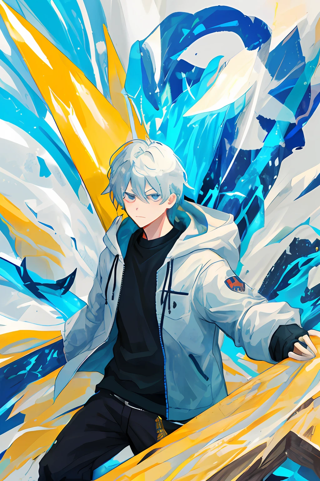 A boy，Elemental