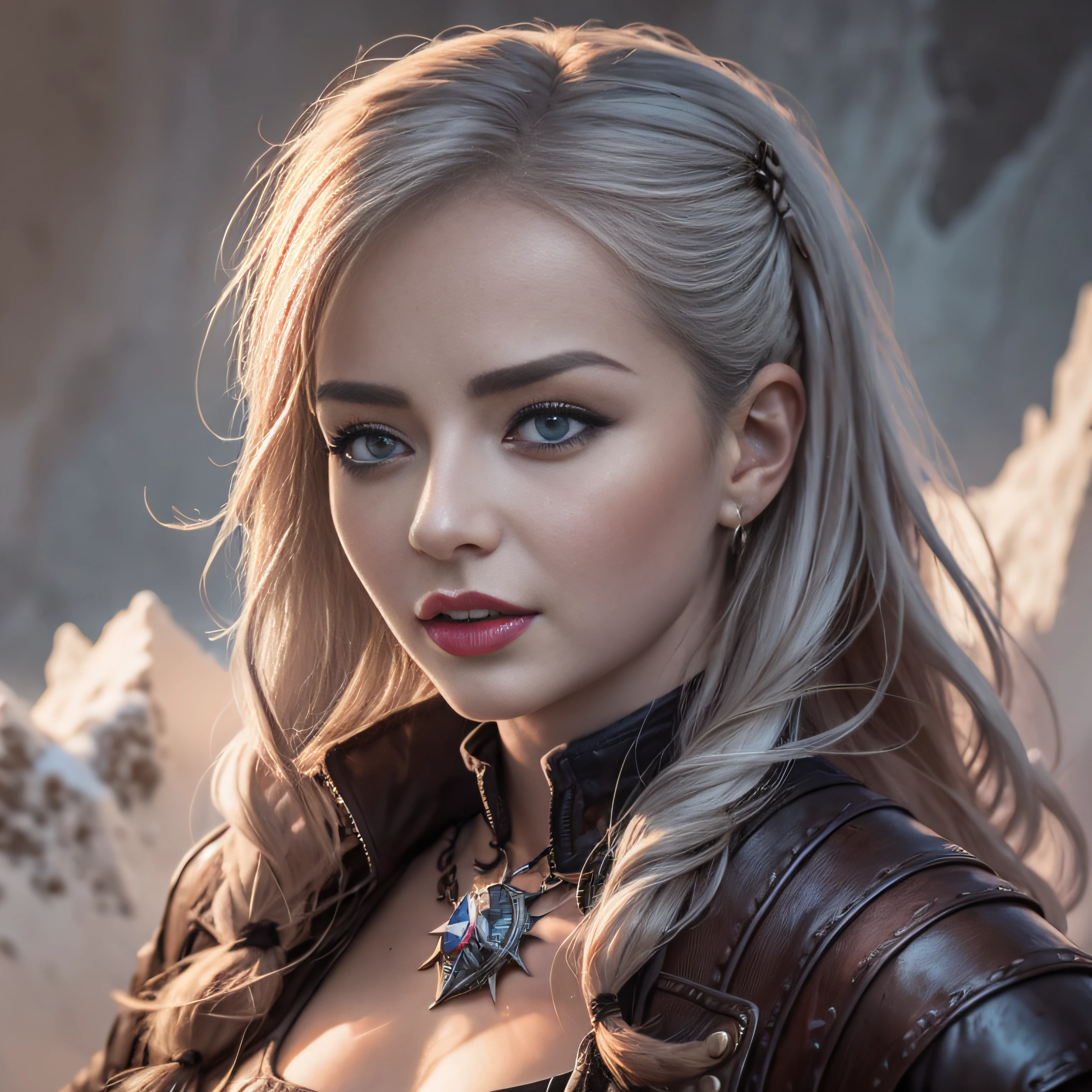 ciri, Cirilla Fiona Elen Riannon, the witcher, The landscape, dawn, River, Snow, winter, swallow, Geralt, Fighting, face, Wizard armor, Wizard Sword, rage