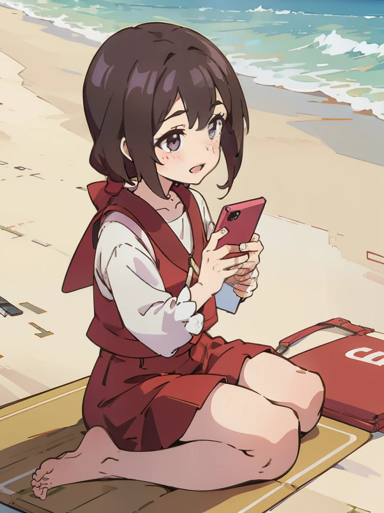 Mobile phone in hand