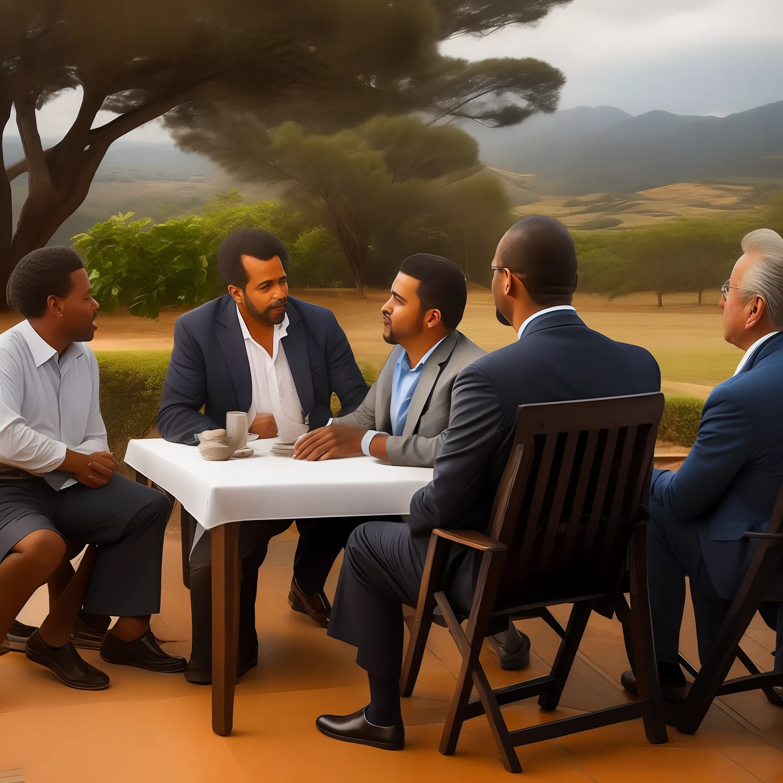 realista, qualidade, profissional, Man decides to share his story and wisdom with others, grupo de pessoas, Roda de Conversa.