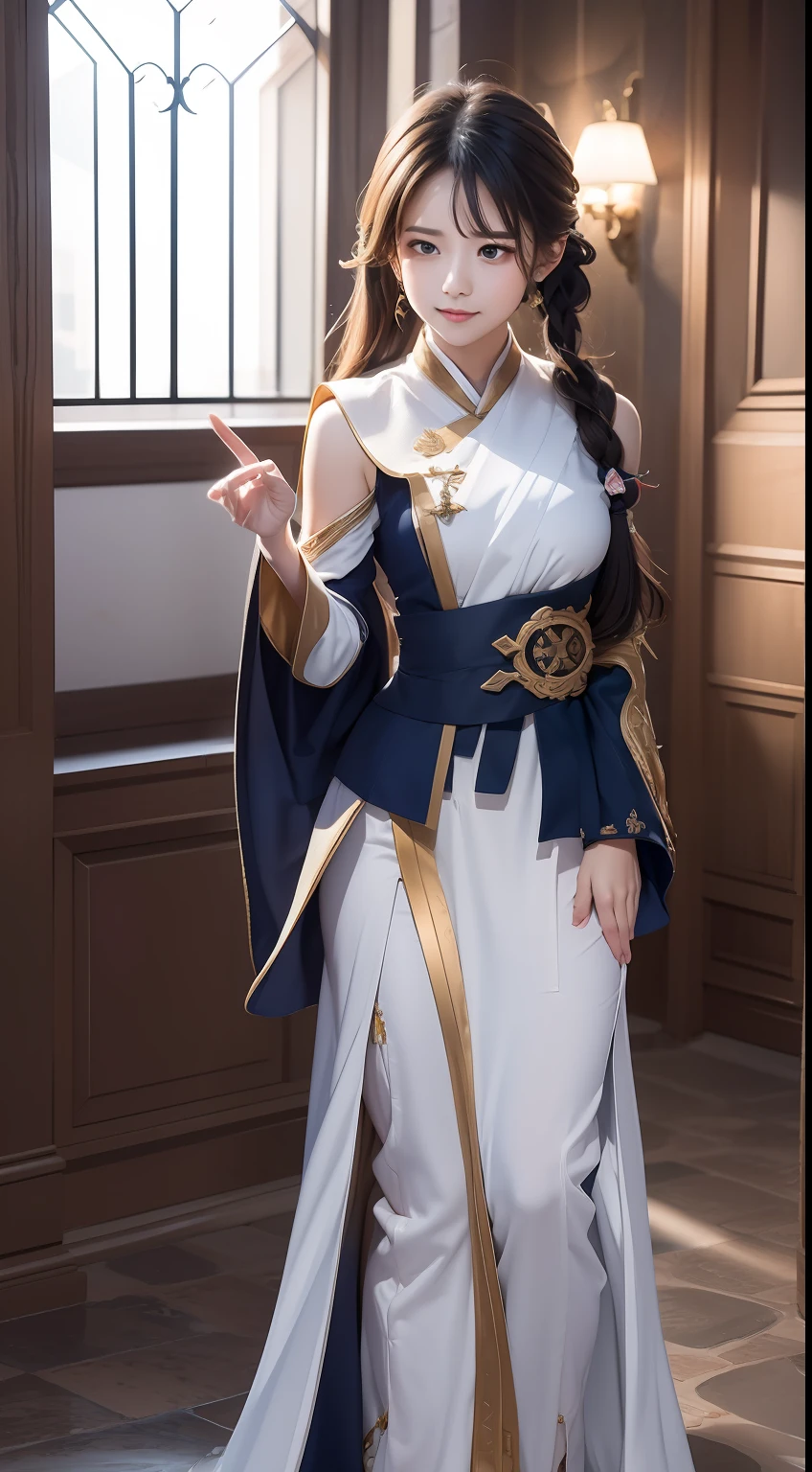 (RAW photos,HighestQuali),Full body like,校服,(realisticlying,realisticlying:1.3),HighestQuali,tmasterpiece,Very fine and beautiful,highly detailed,CG,unified,2k wallpaper,Wonderful,beautifuldetails,tmasterpiece,dynamicposes,HighestQuali,Extremely detailed Cg Unity 8K wallpaper,,