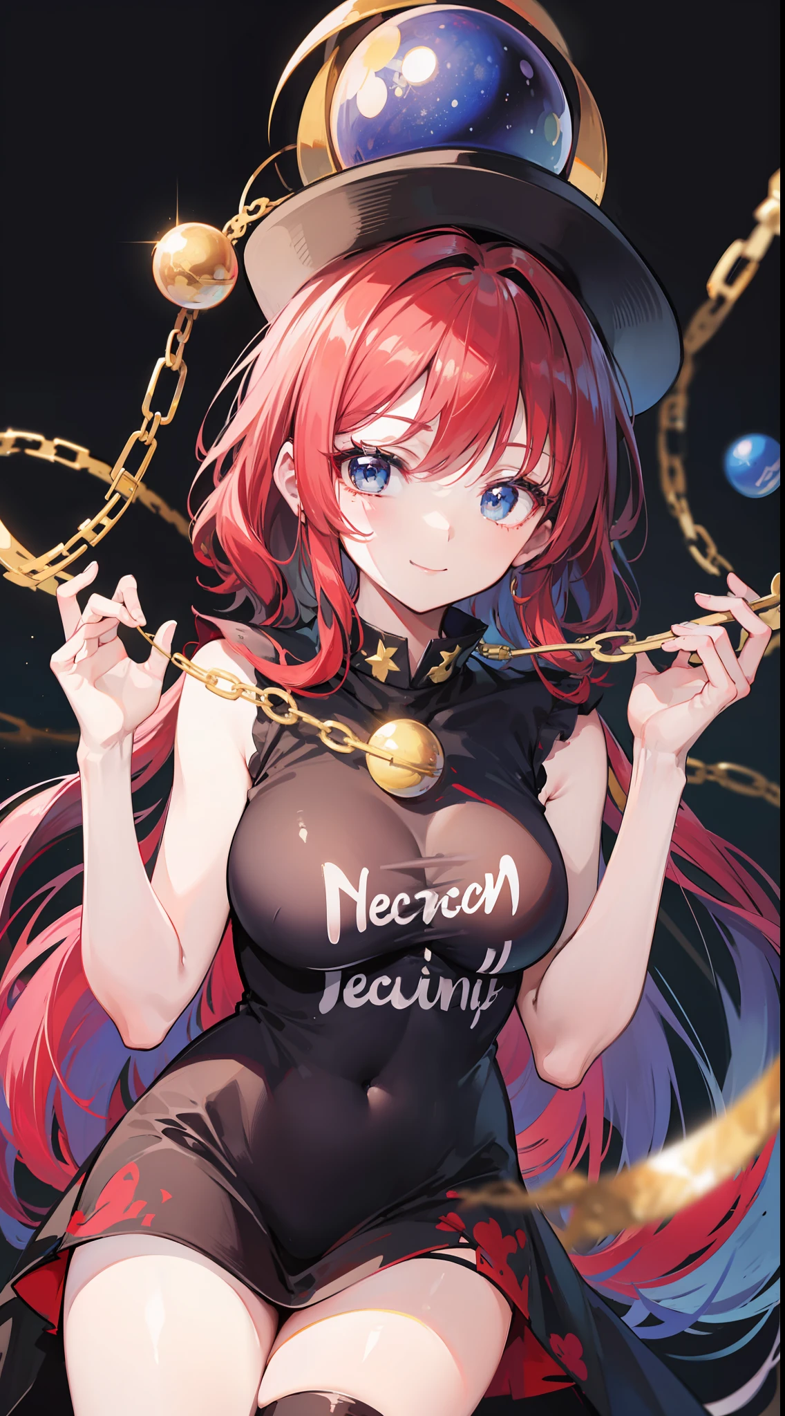 Hecatia Lapislazuli,Touhou project,smile
