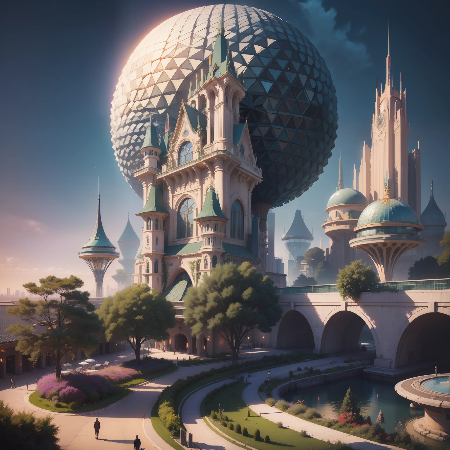 Skyscrapers Building height10fold cyberpunked epcot SF Top Quality masterpiece Megacities
Coming soon