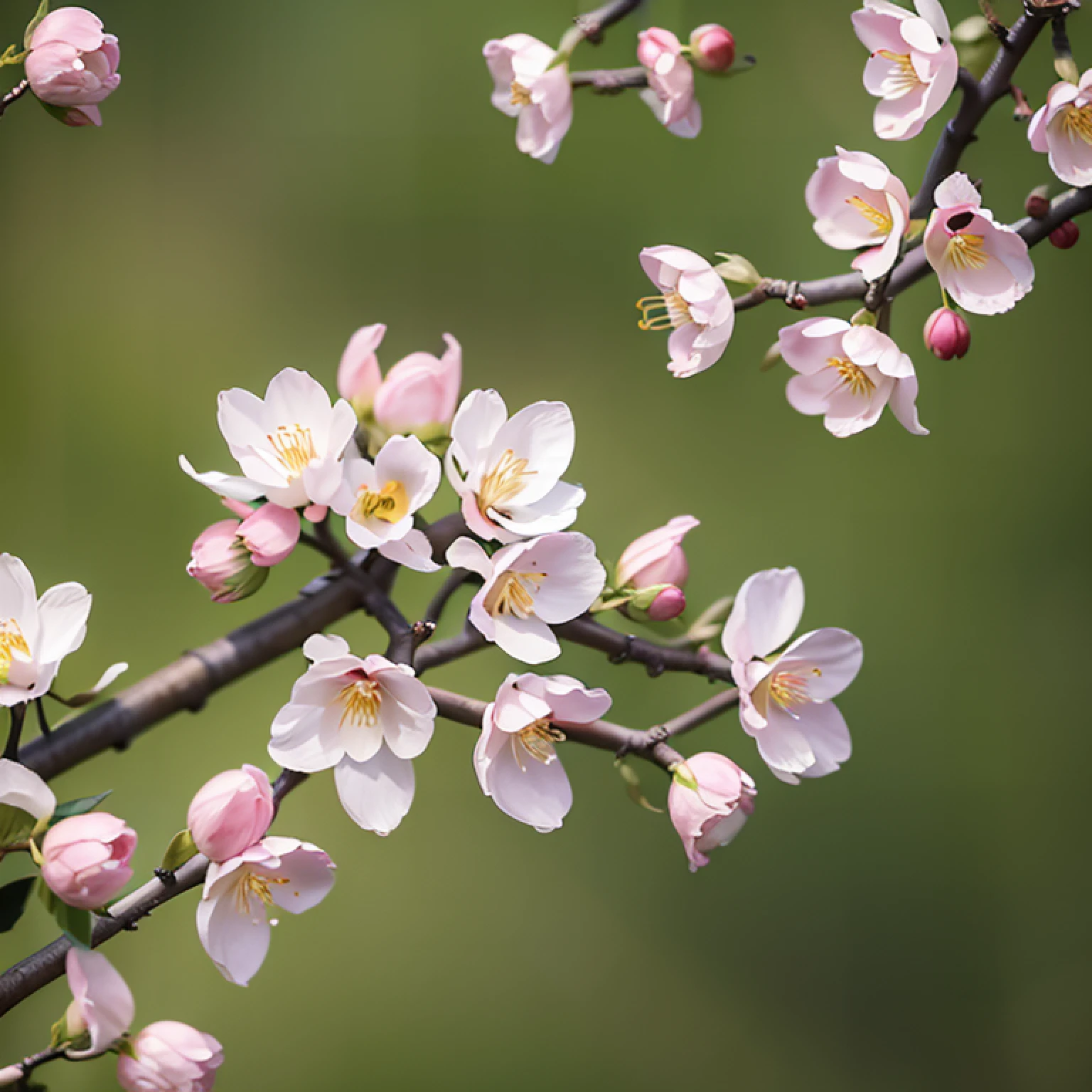 peach blossom,blossoms(8K,best qualtiy,tmasterpiece:1.2),realisticlying,(realisticlying:1.37),A detailed,best qualtiy,A high resolution,photo level,Don't be characterized,blue colors,blossoms, hasselblatt,photo level,Macro