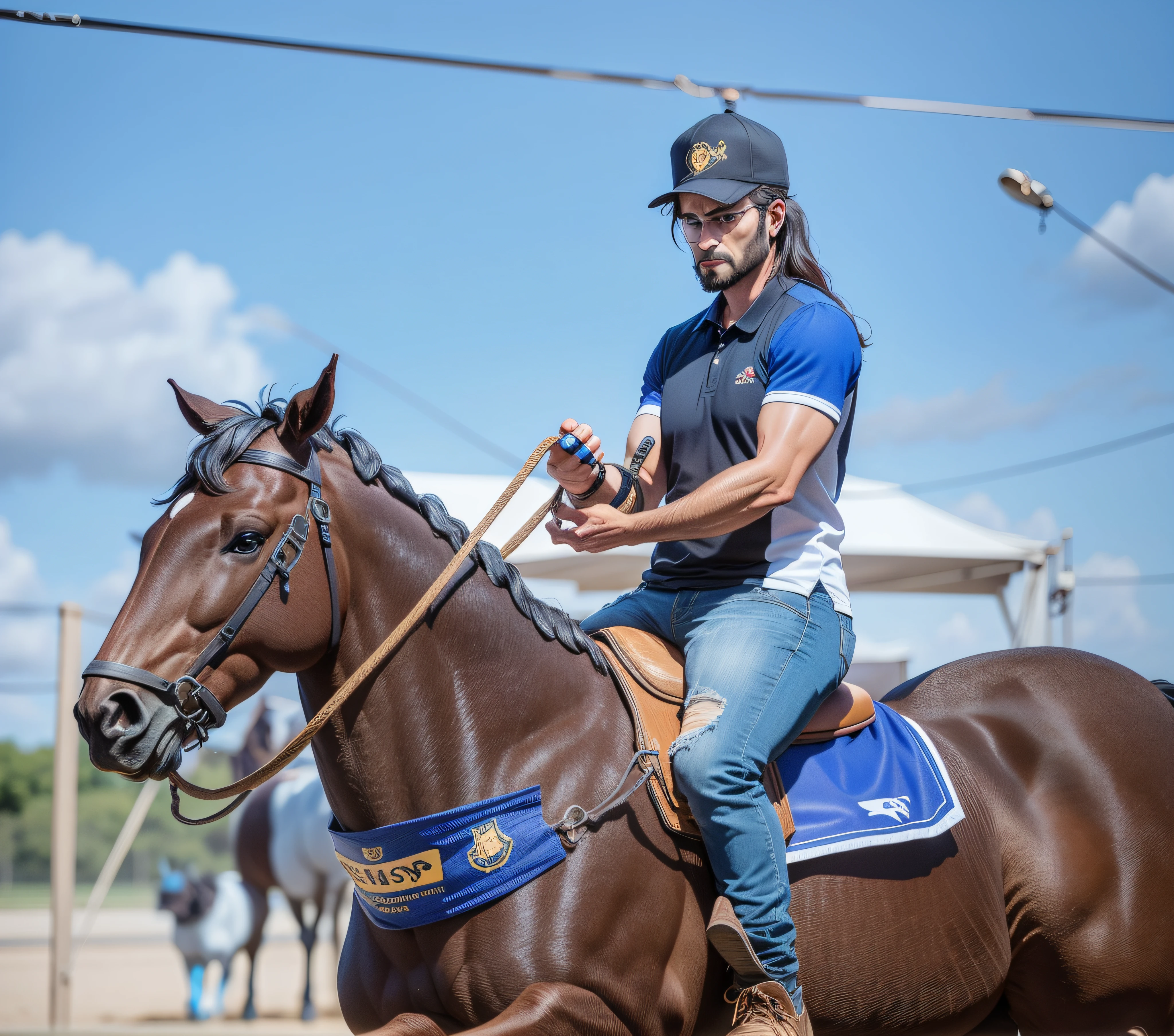 Cavalo, Vaqueira, 3D, 4K