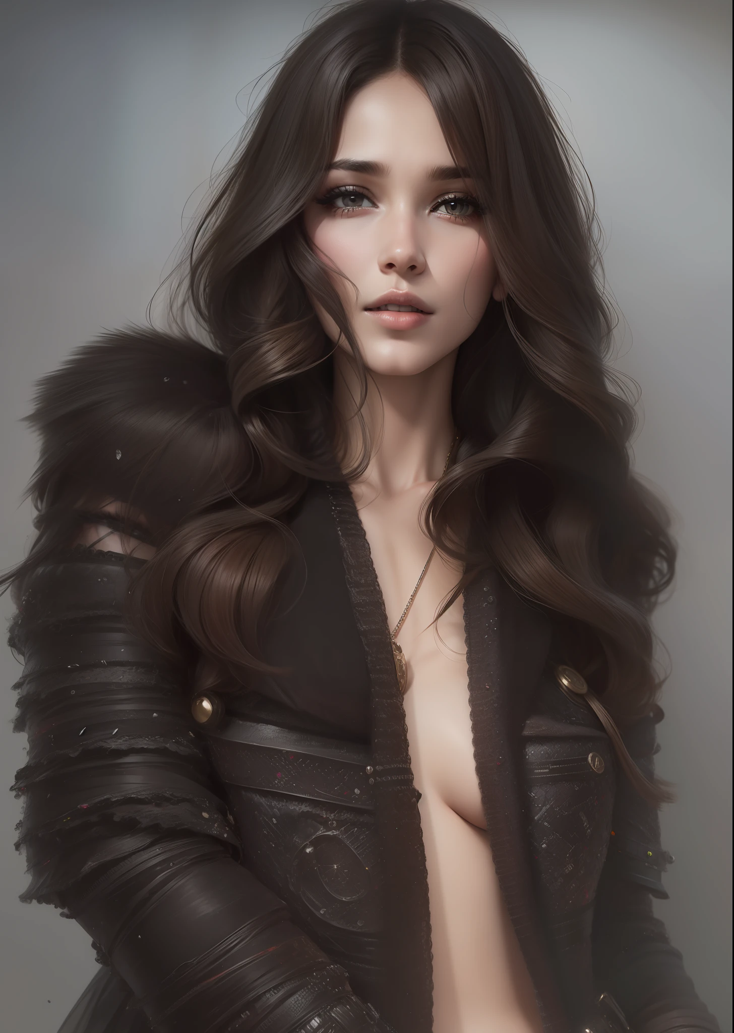Mulher bonita. Fotorrealista 4k.