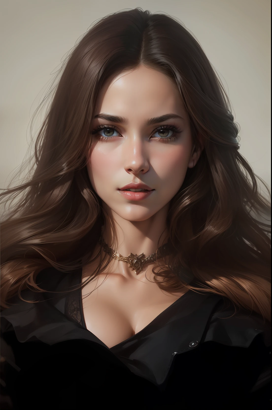 Mulher bonita. Fotorrealista 4k.
