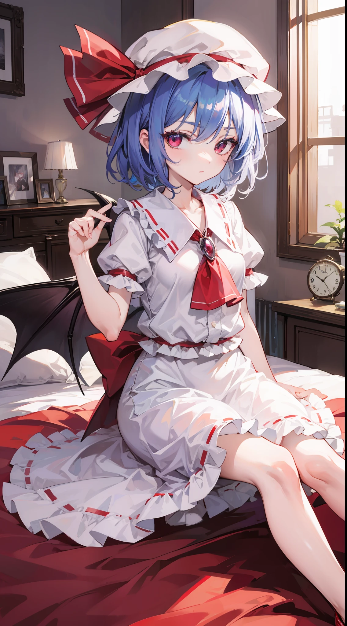 Remilia Scarlet,Touhou project,bedroom