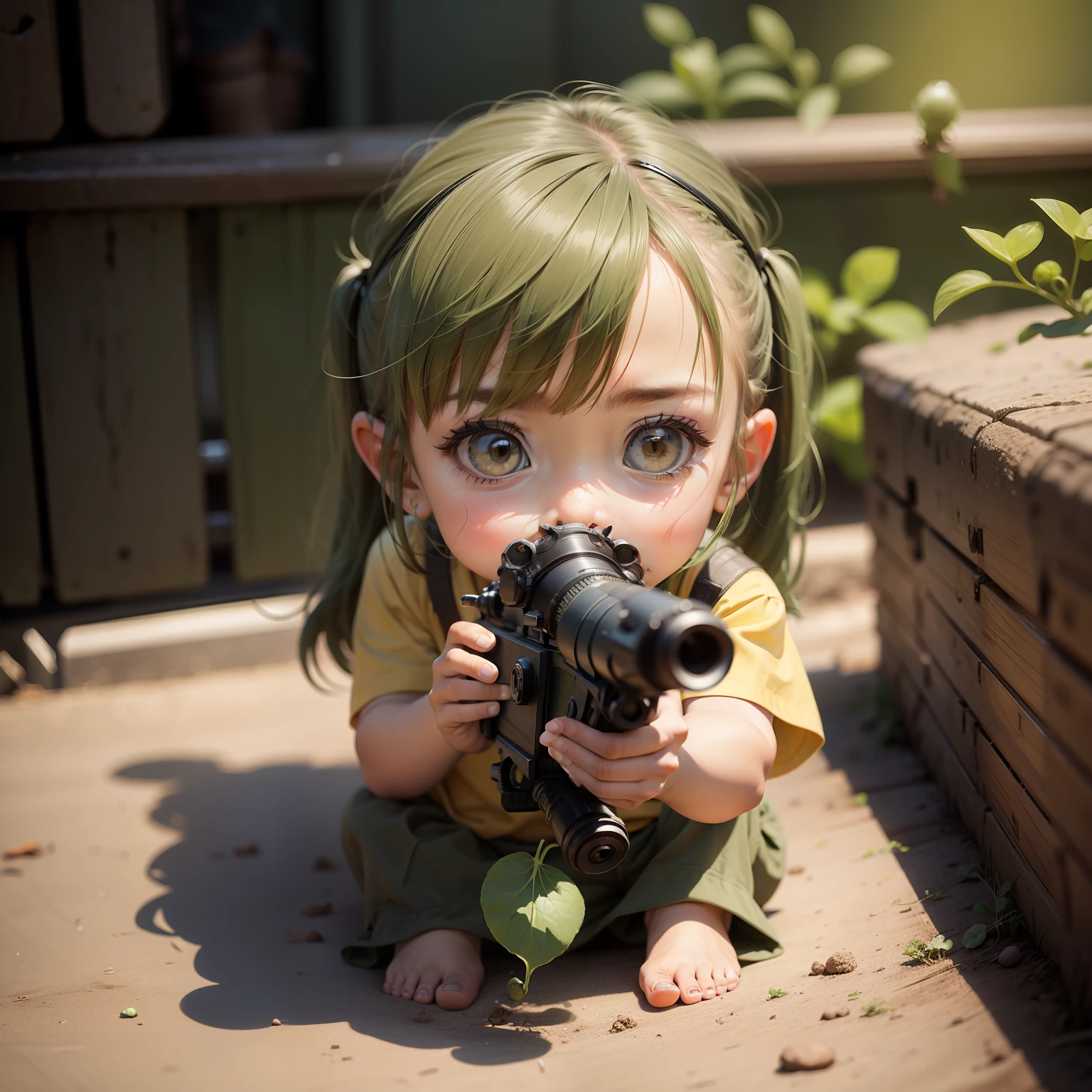 Pea shooter