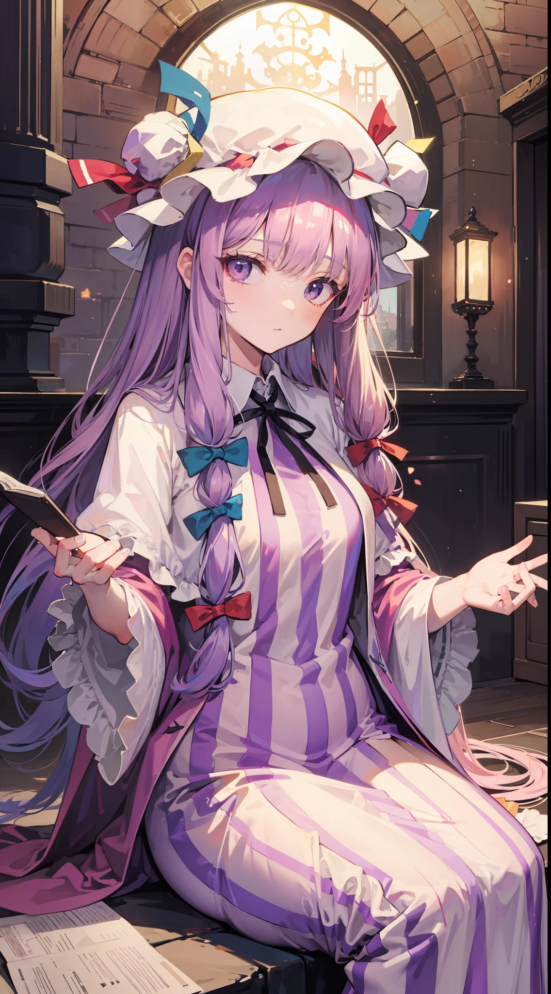 Patchouli Knowledge,Touhou project,castle