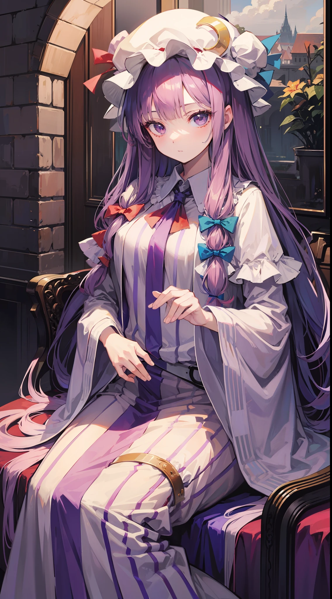 Patchouli Knowledge,Touhou project,castle