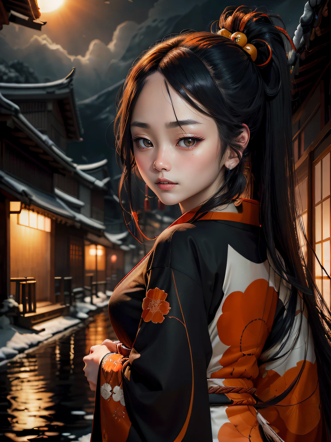 fixed face, high detailed eyes, beautiful face, japenese girl