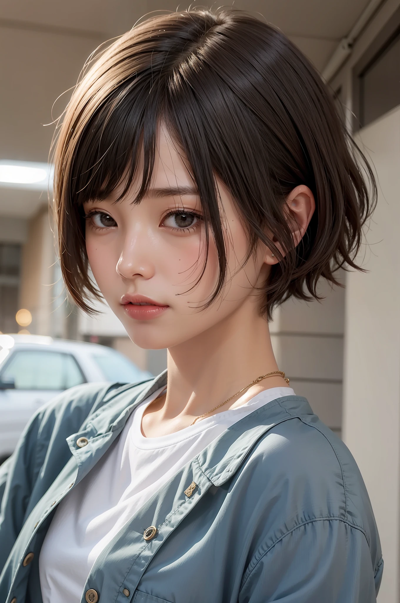 boyish、short-cut、wakame