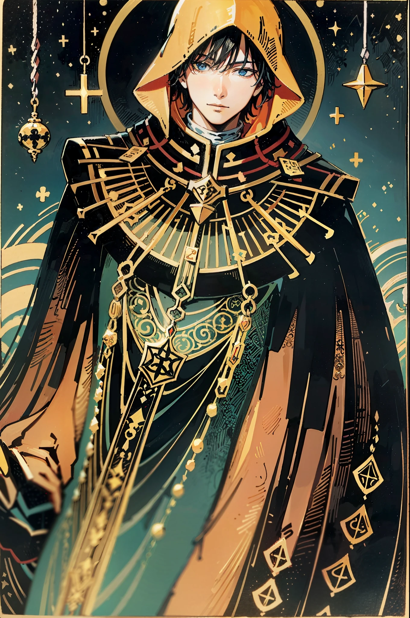 tarot cards,Hanged man,Cord