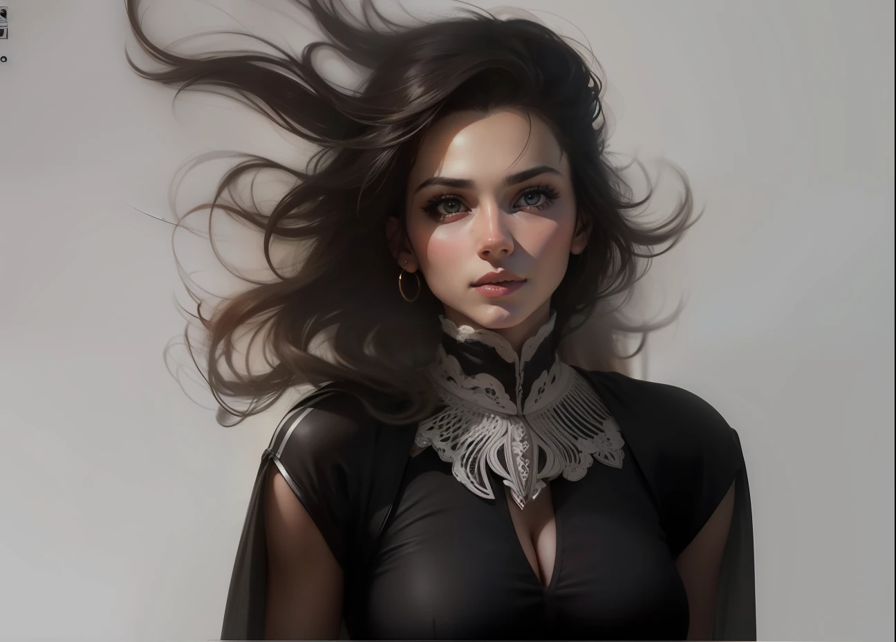 Mulher bonita. Fotorrealista 4k.