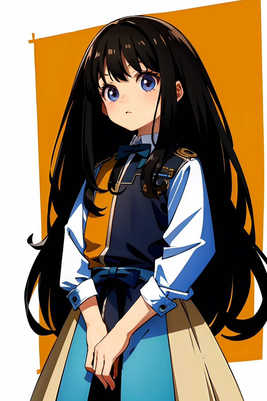 (best quality), girl,cute, huge eyes, long eyes, child:1.2