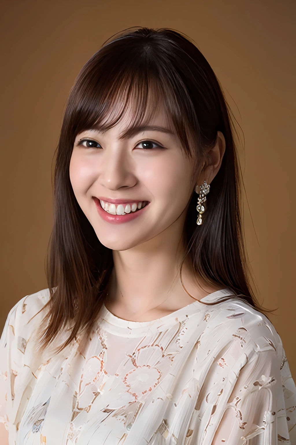 Best quality, masterpiece, ultra high res, (photorealistic:1.4),highly detailed,professional lighting
smile,