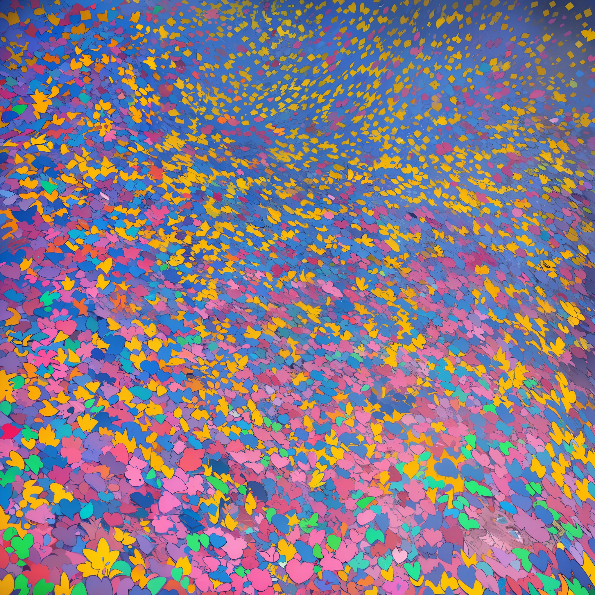 a portrait of an anime character,lower half of the body is massively,(full body:1.1),negative space is full of fractal pattern,well-proportioned anatomy,(highly intricate details),light difussion,intricate details,complex details,(perfect face:1.3),extreme detailed eyes,colorful,highest detailed,(masterpiece:1.2),(best quality:1.2),(1girl),medium hair,(12 layered kimono),sitting on tatami,(asymmetry clothes),(best lighting),(super-detailed CG:1.2),(high contrast illumination:1.1),