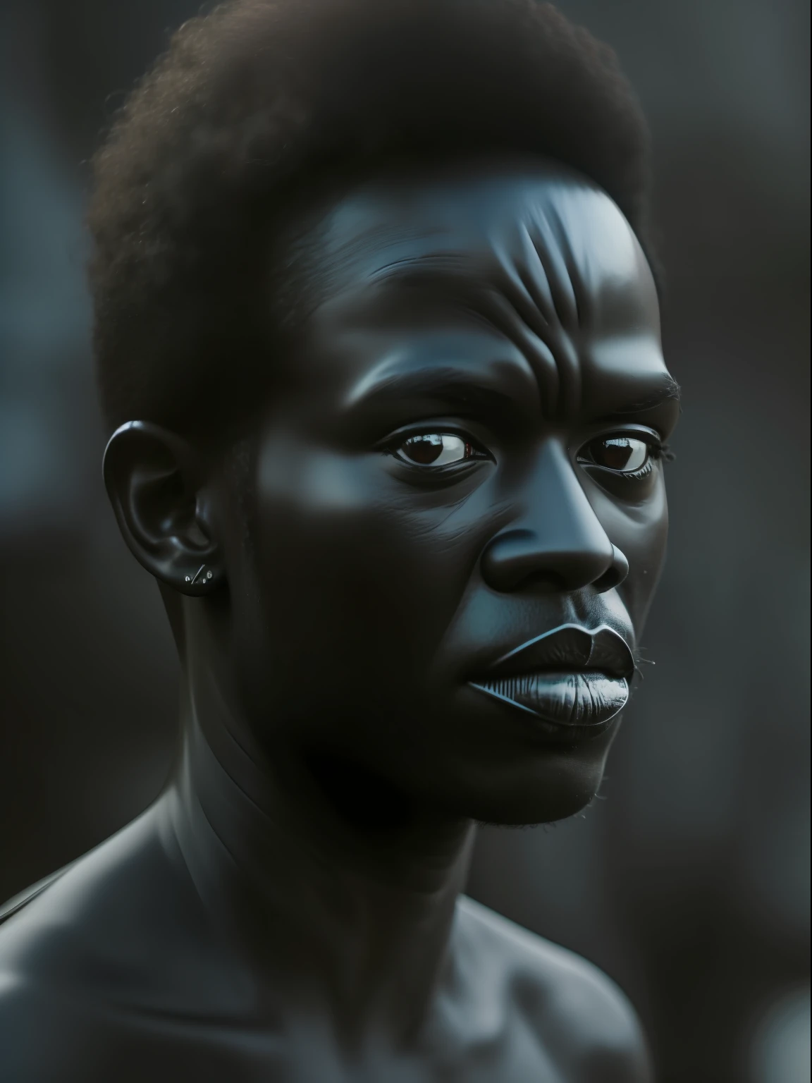 black face