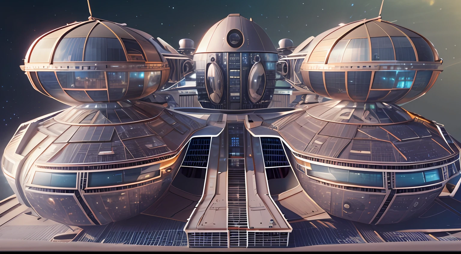 space ship,The future is full of technology,Complex symmetrical structure,Ultra-detailed graphics,glittery,(The spacecraft has a strong metallic sheen:1.3),Cockpit exterior,Medium close-up and close-up,Silvertone,Streamlined,space scene:1.3,(Earth background:1.3),rendering by octane,Ultra photo realsisim,hyper realisitc,A masterpiece of science fiction,Cinematic texture,hyper photorealism,Premium wallpapers,Master masterpieces,offical wallpaper.(Screen Living:1.3),3D,C4D, --v6