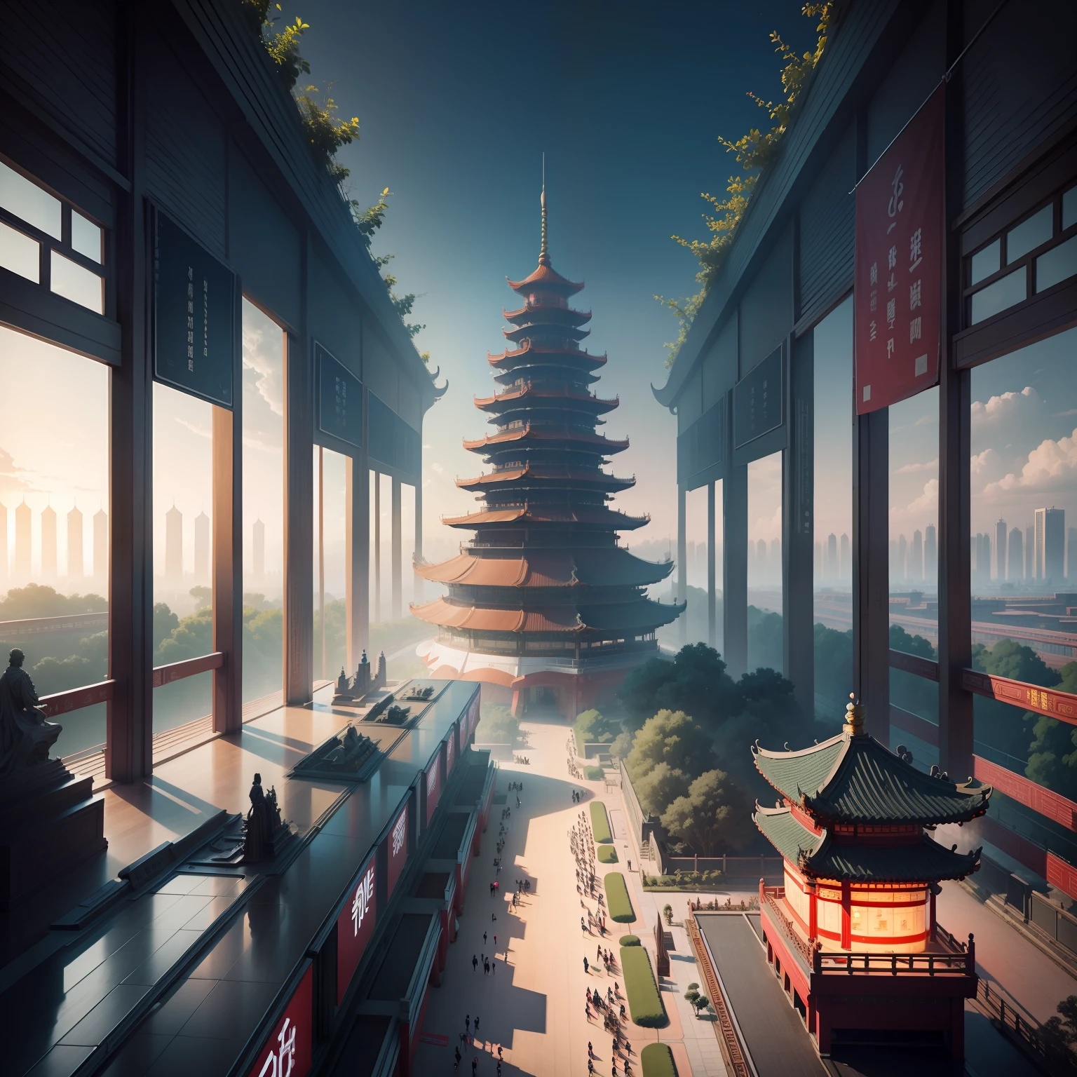 Future City Nanchang Tengwang Pavilion
