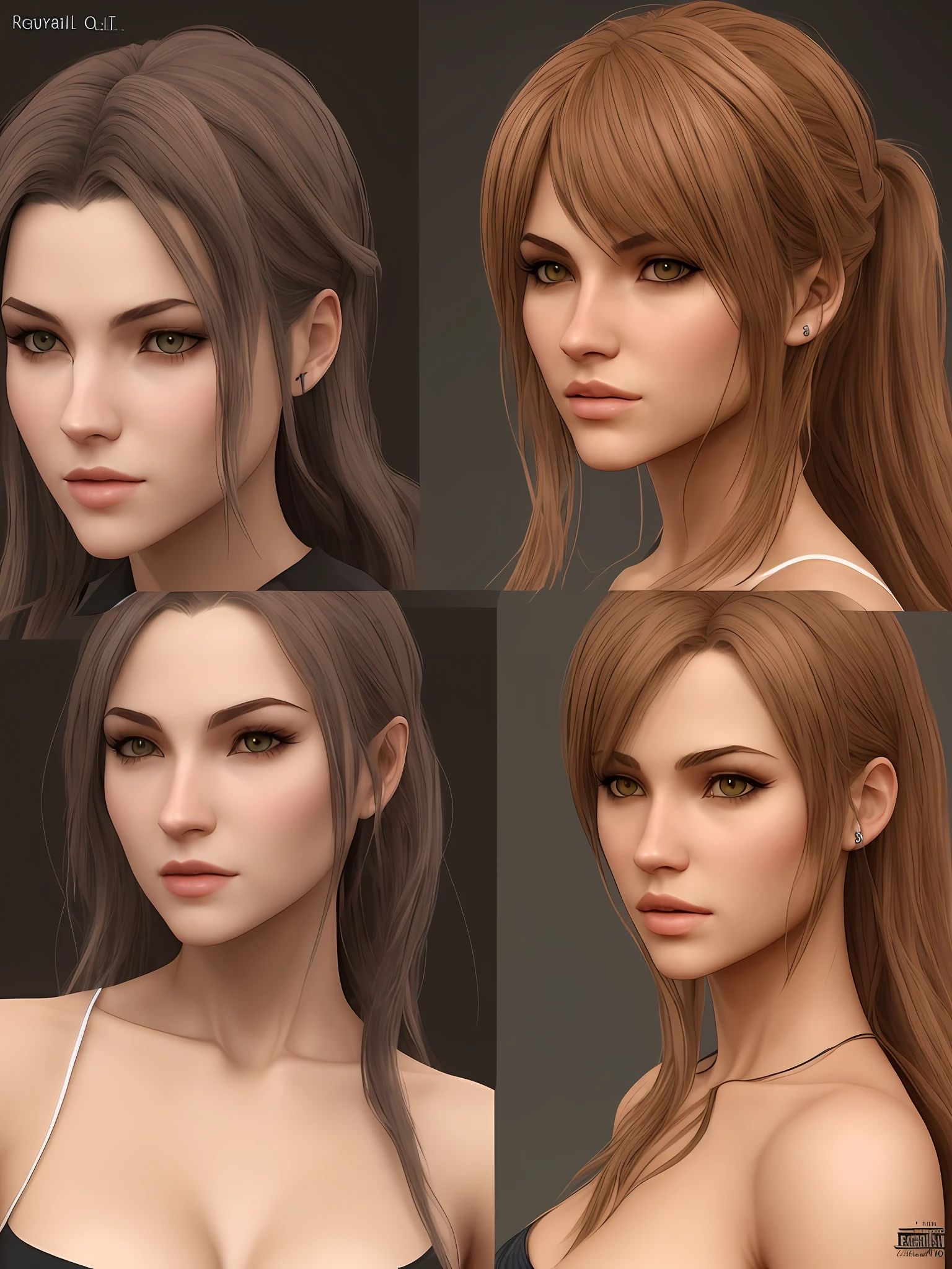 Realistic female characters