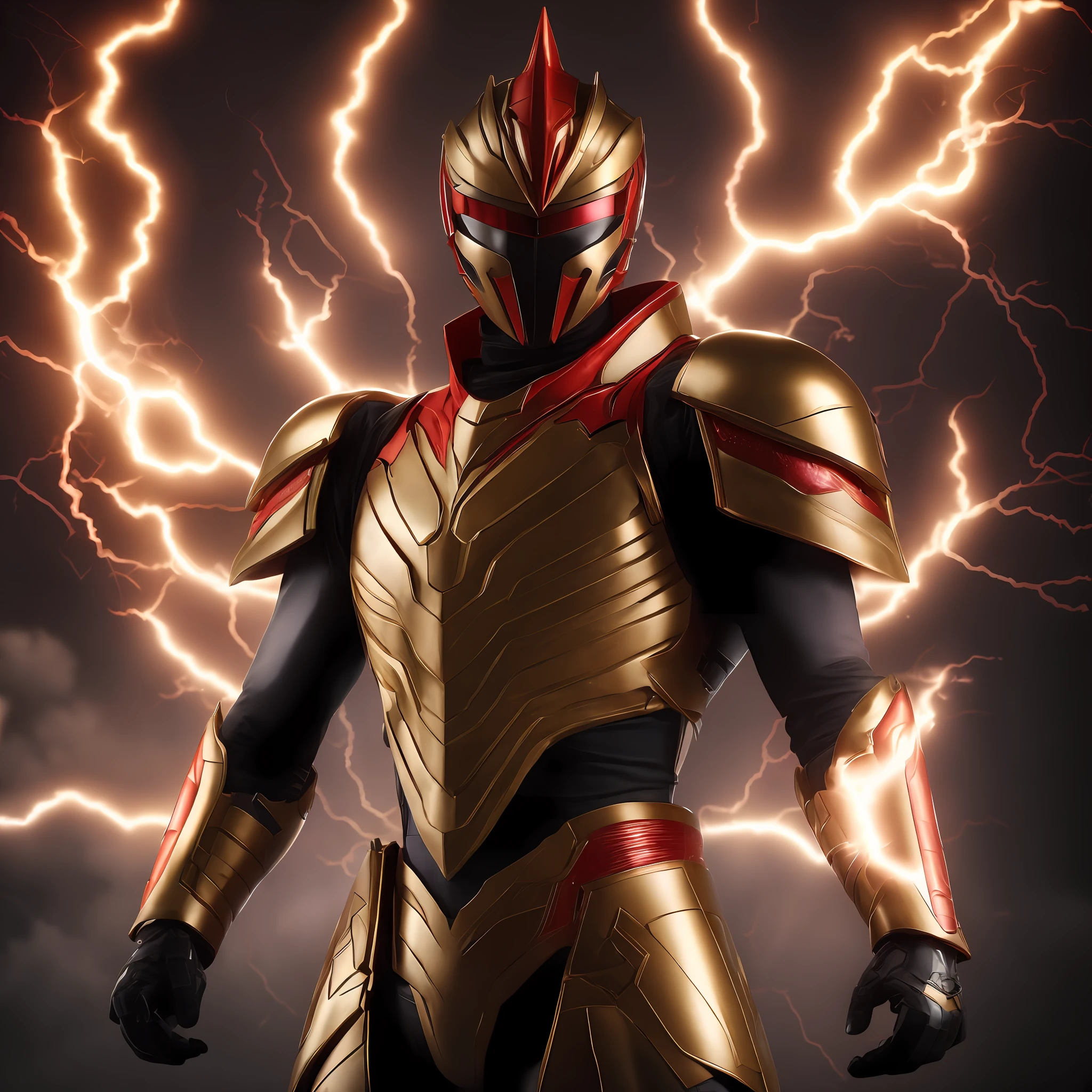 Kamen Rider, Reiwa Era, Kamen Rider Kuuga, Solo, hyper realistic body armor, high definition, propotional body, Japanese tokusatsu, glowing red eyes, henshin pose, perfect lightning, battle scenes, 8k,16k,32k --auto