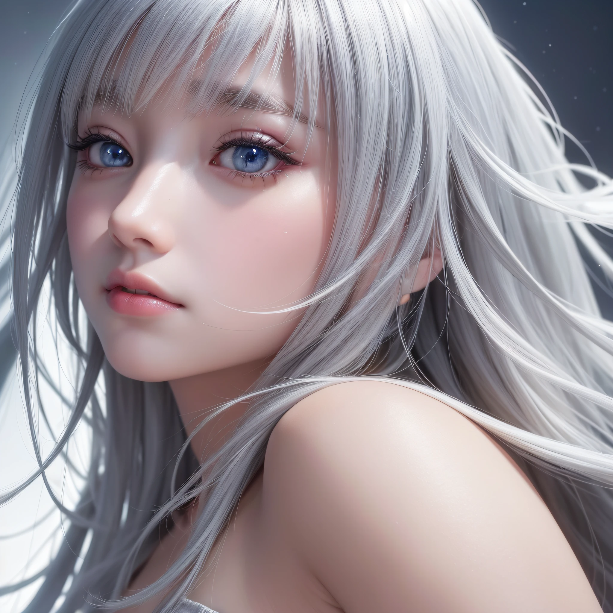 (Best Quality:1.5), (Exquisite CG), (High resolution:1.5)、The face is protruding from the photo、greeneye、lipgloss、Eye Gloss、a smile、Open your mouth a little、round and large eyes、Silver Hair、The photo is、Only very beautiful eyes are taken in close-ups.。His eyes are charming.、Has magical powers to captivate the viewer。eye color is bright、Have a deep gaze。Its color shines like a jewel、Deep, As if it spreads out like a space。There is a moist shine in his eyes.、Shine like tears。The glow is like a star々It seems to illuminate the darkness of the universe.、Mysterious and enchanting。
long eyelashes that spread beautifully around the eyes,,,,,,,,,,,.、Makes the eyes even more attractive。There is such elegance that eyelashes envelop the eyes。
There is a faint light in his eyes.、Expressions that make you feel joy and happiness.。You may see a calm expression as if you are smiling............。
This beautiful eye picture is、As a symbol of beauty, Deeply moving the viewer.。The brilliance of those charming eyes is、、、、、、、、、、、、Engage your audience、It leaves an eternal impression on your mind。