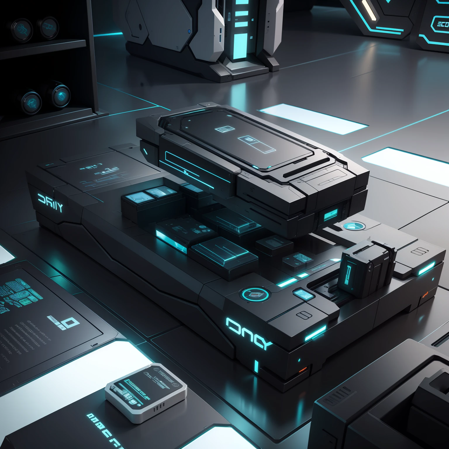 What the battery of the future will look like,Long-lasting battery life,sci-fy,cyber punk perssonage,Detailed depiction,Add a crystal picture above