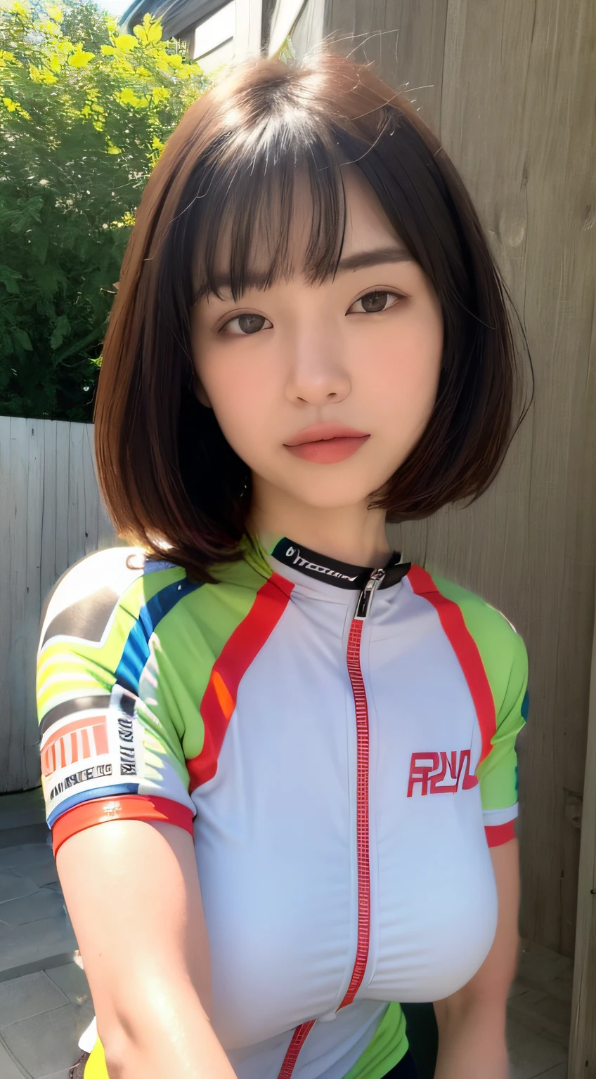 Bicycle road racing athletes、Colorful short sleeve cycle jersey、Half Zip