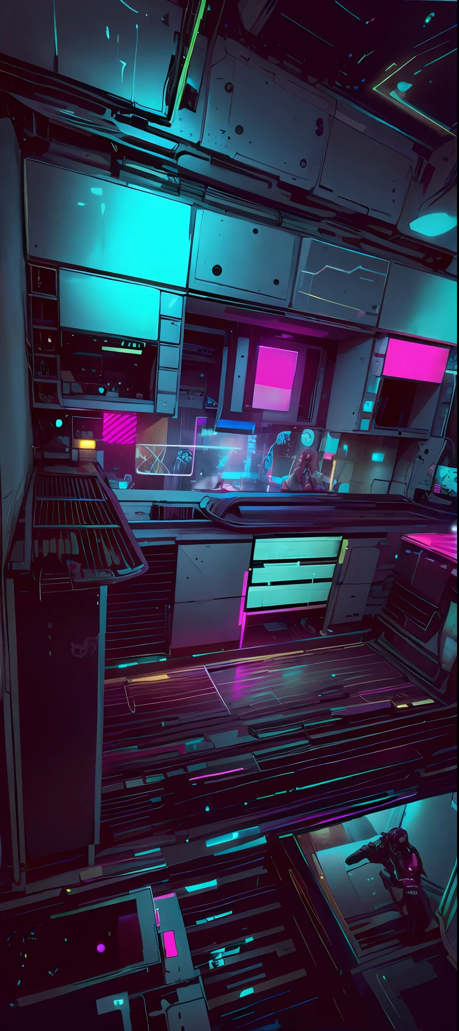 Cyberpunk style