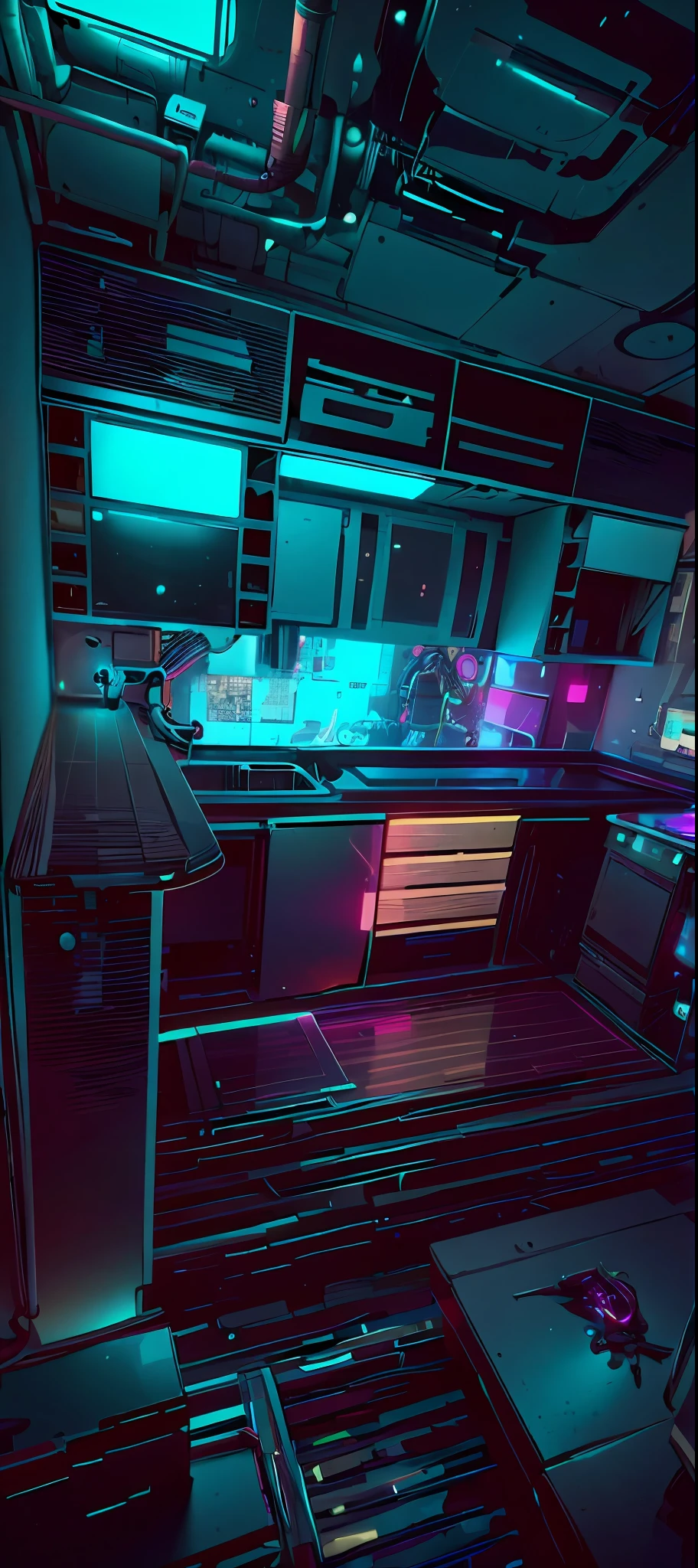 Cyberpunk style