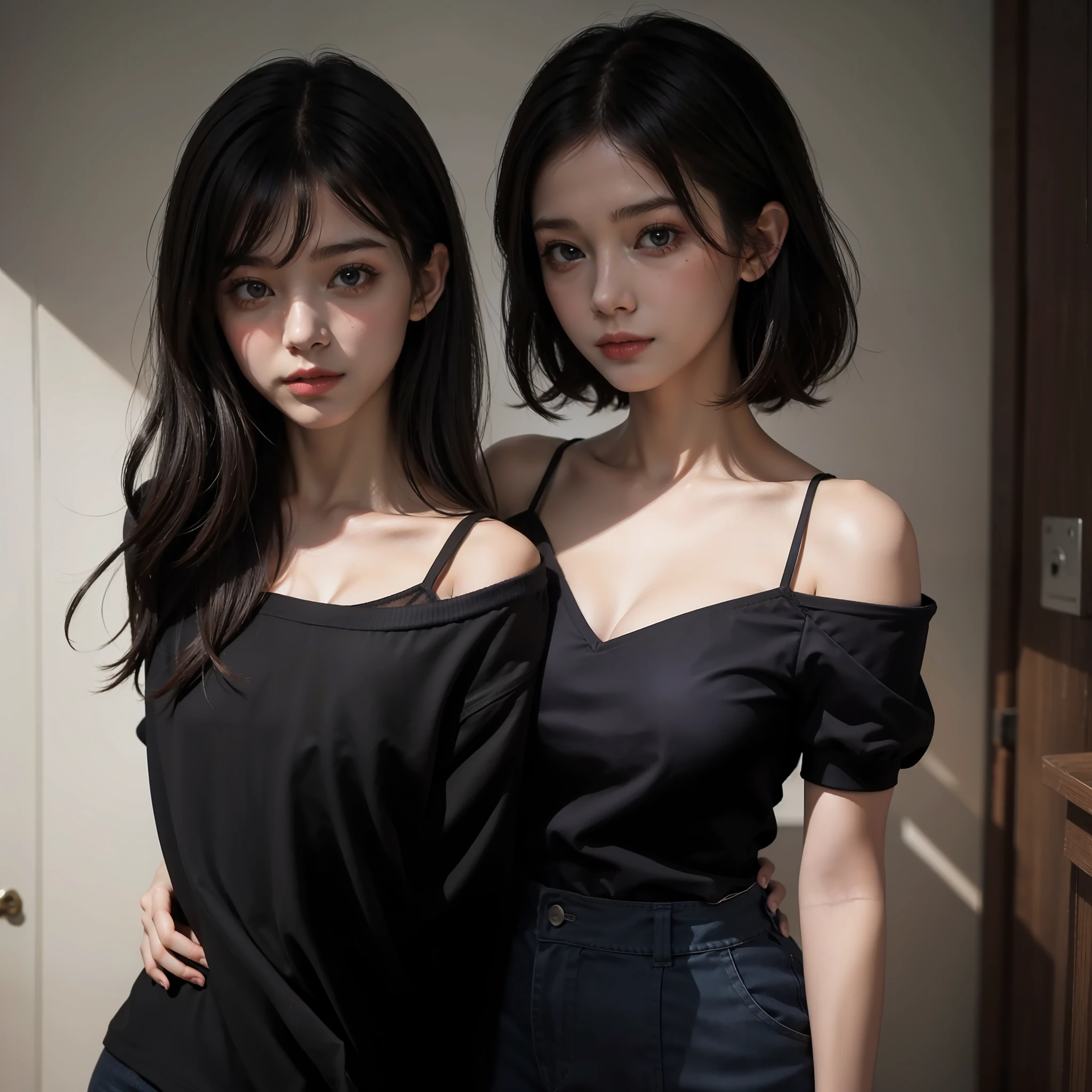 1girll,bshoulders,darkly