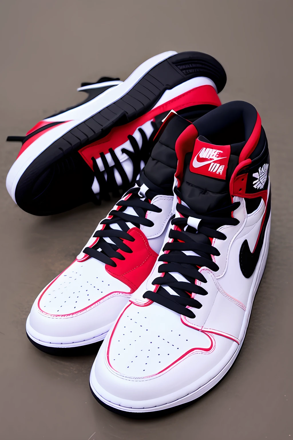 Nike shoes,air Jordan1,Chicago black and red toes
