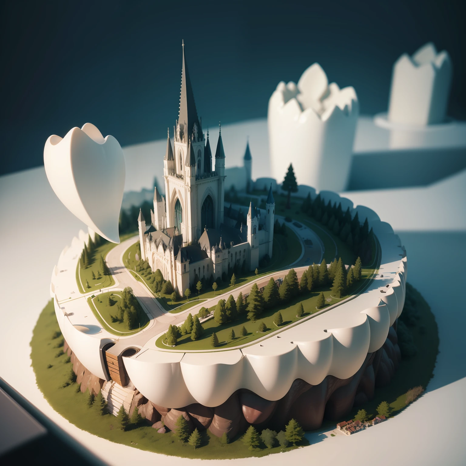 Create a Landscape of the Dental World.