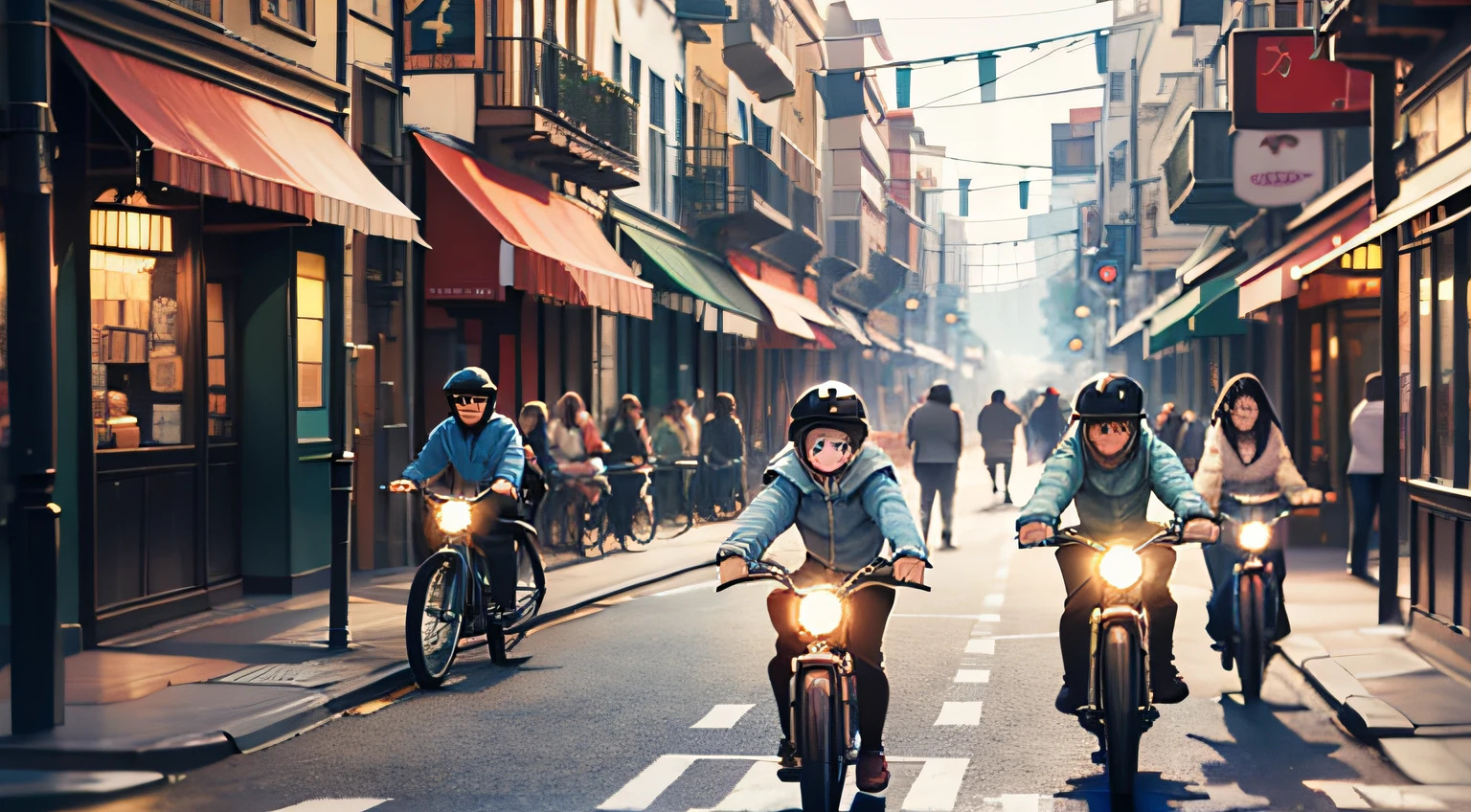 Ordinary people,small city,bikes,o cachorrinho,pitying,cheerfulness,Os amigos,parks,liberta,trick,growth,tacit understanding,Emotion,Loves,accompany,cherished,warmth,cheerfulness,forever。