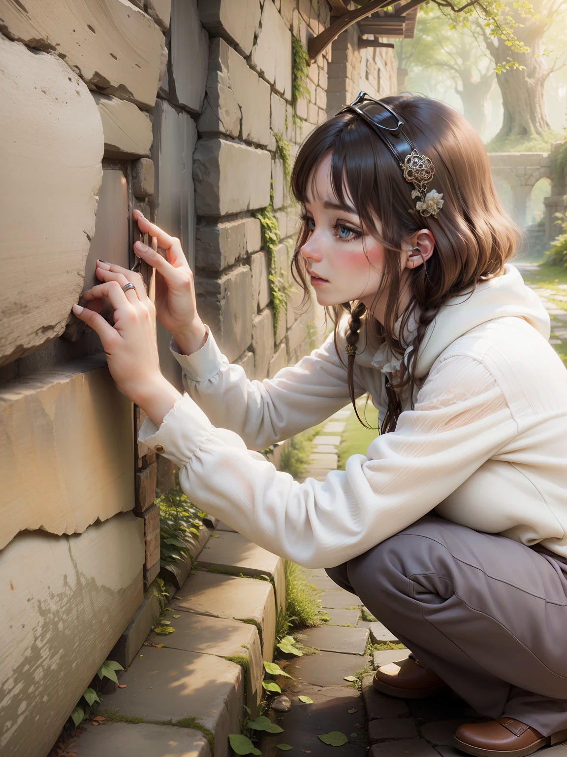 Full of details Wonderland background beauty image