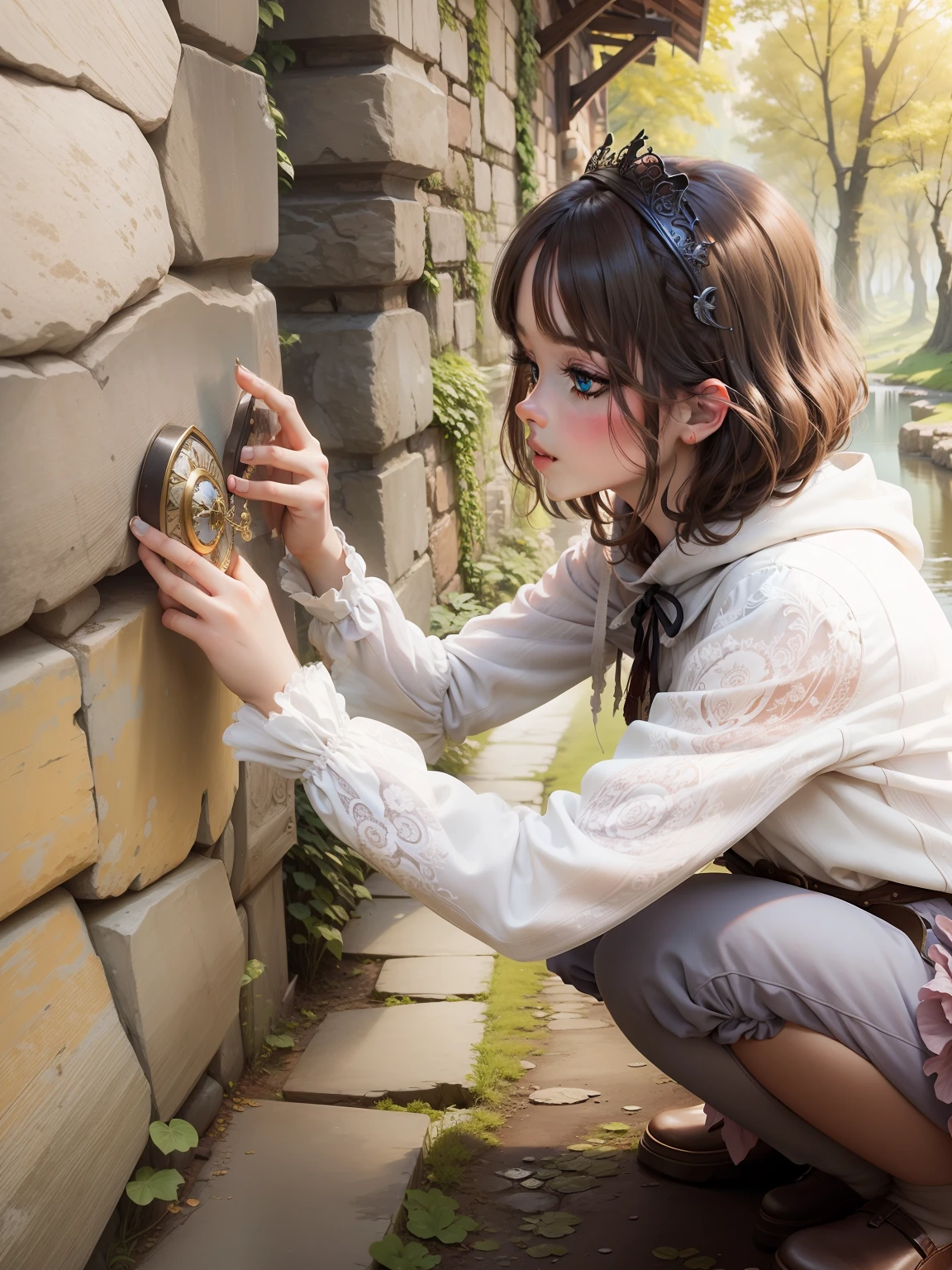 Full of details Wonderland background beauty image