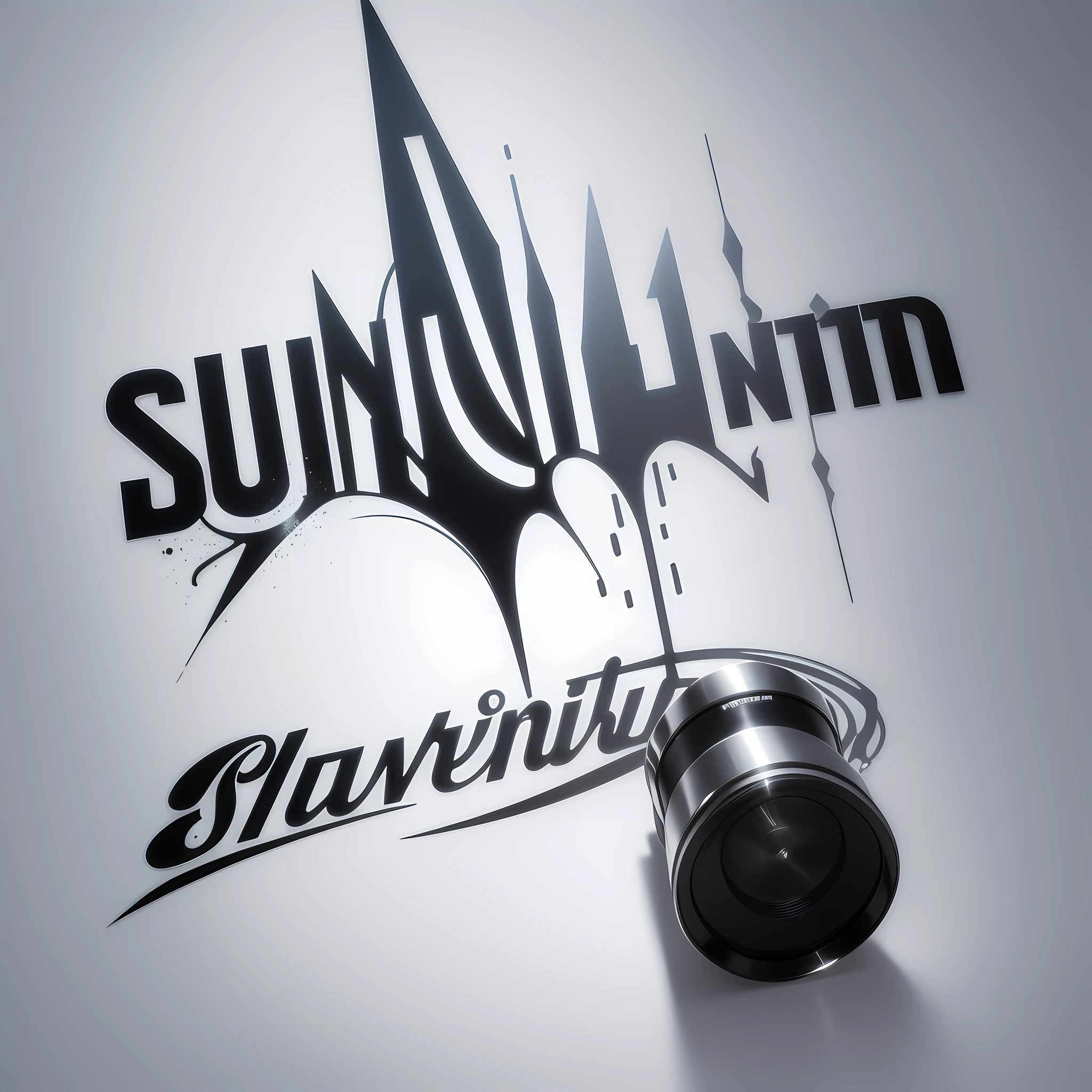 Logo minimalista com nome SilverDrip, Urbano Moderno, de frente