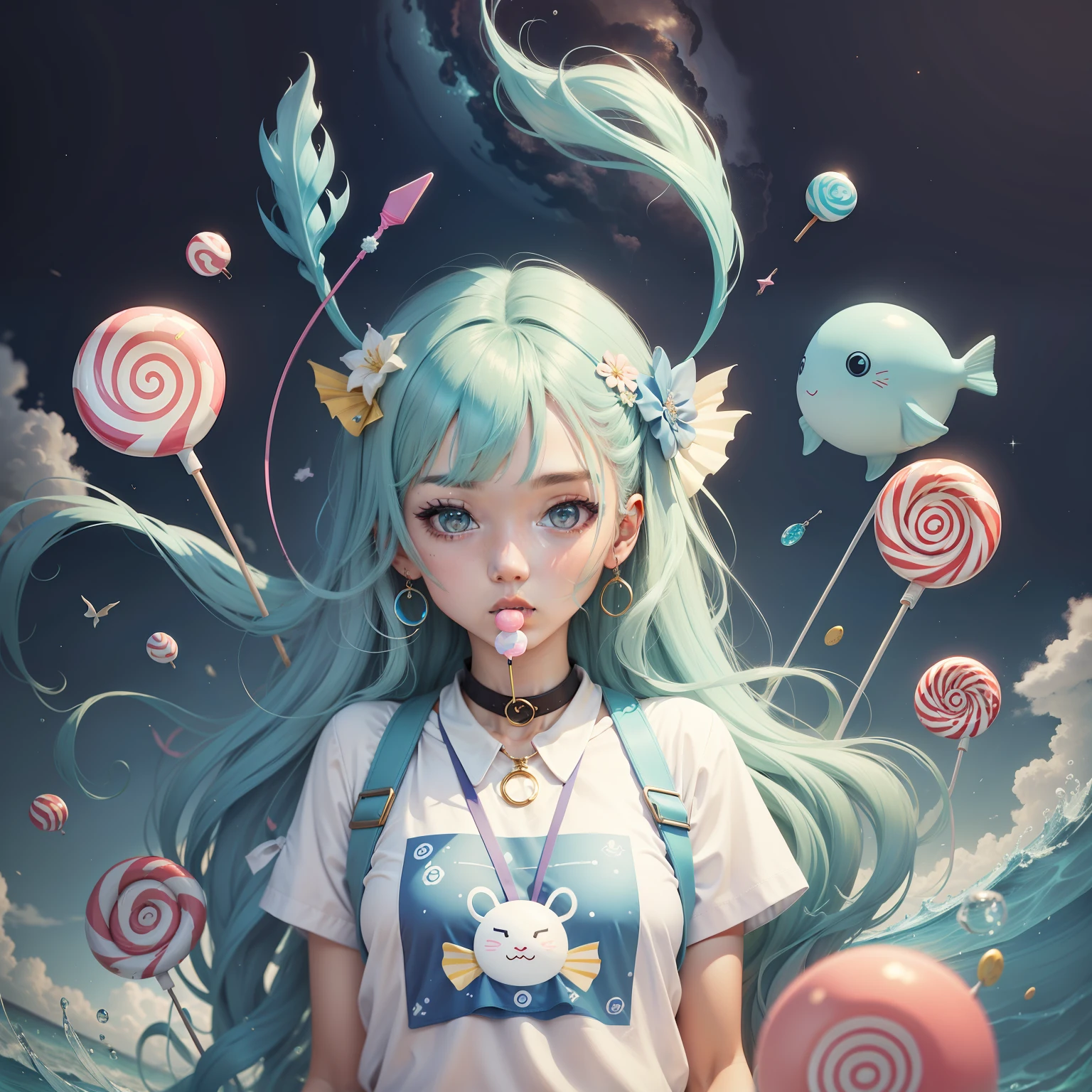 Pisces lollipop